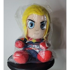 Kidrobot Captain Marvel Phunny Plush 8" Figure New Tags 2019